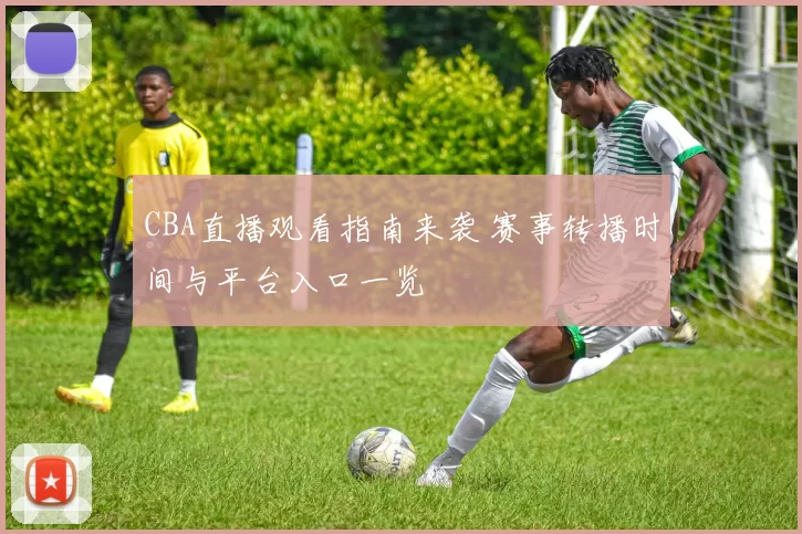 CBA直播观看指南来袭 赛事转播时间与平台入口一览