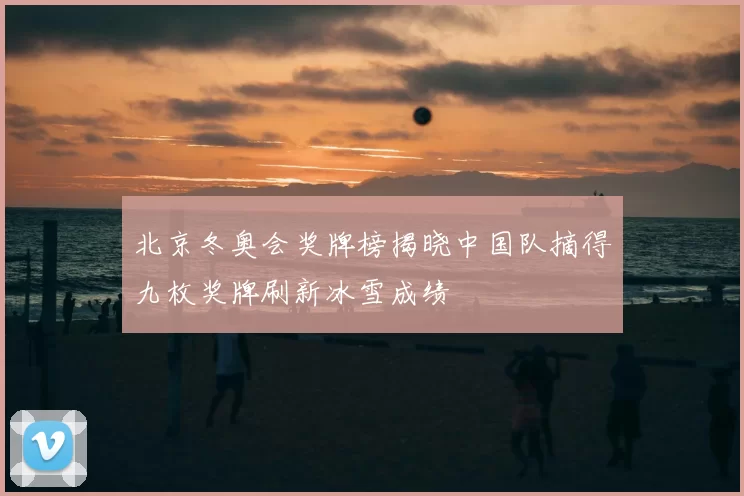 北京冬奥会奖牌榜揭晓中国队摘得九枚奖牌刷新冰雪成绩